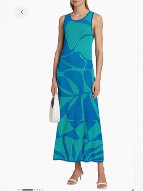 Marie Oliver Racie Abstract Knit Dress